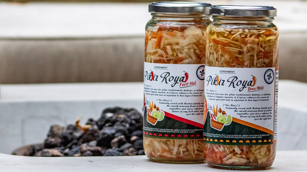 Pikliz Royal - HOT - 2 Jars, 16.9 fl oz each